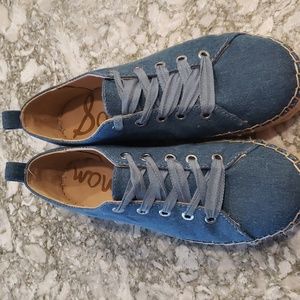 Sam Edelman Espadrille canvas platform sneaker